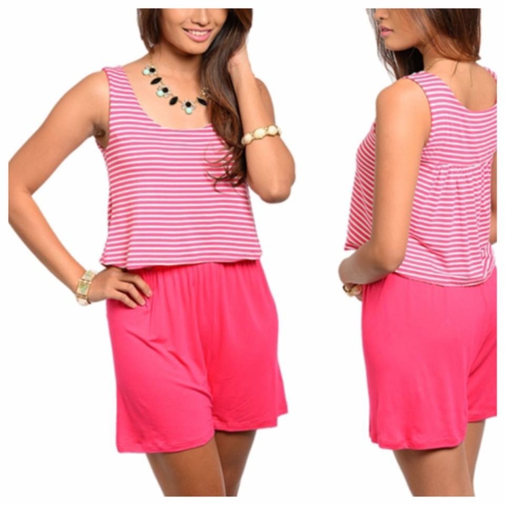 🆕🌺pocketed romper-super comfortable, relaxed fit